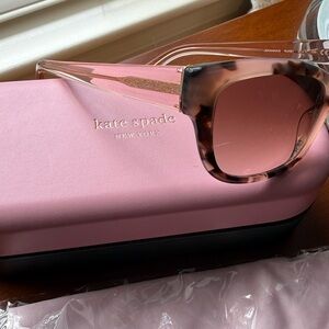Kate Spade Pink and Tortoise Sunglasses Johanna